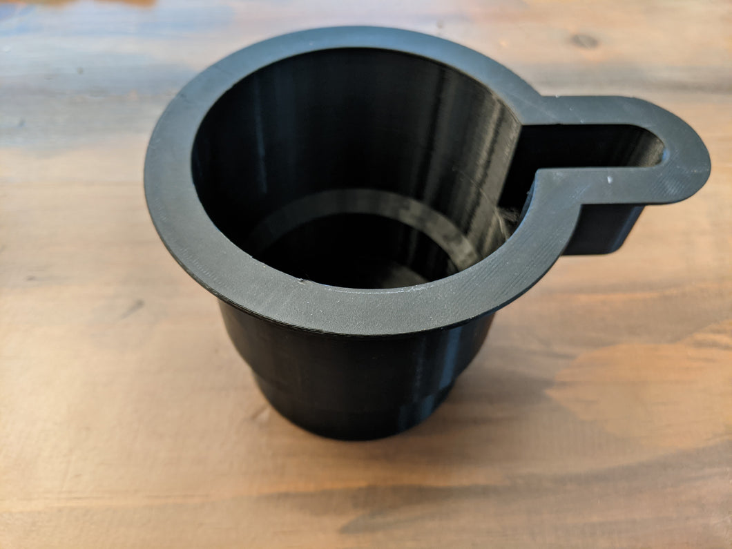 The pusher -- The one that started it all -- 3 3/4 inch depth - Cupholder for Tiffin 2020 and older DP, fits many Thor, Winnebago, Monaco and Forest River Coaches:Newly Designed