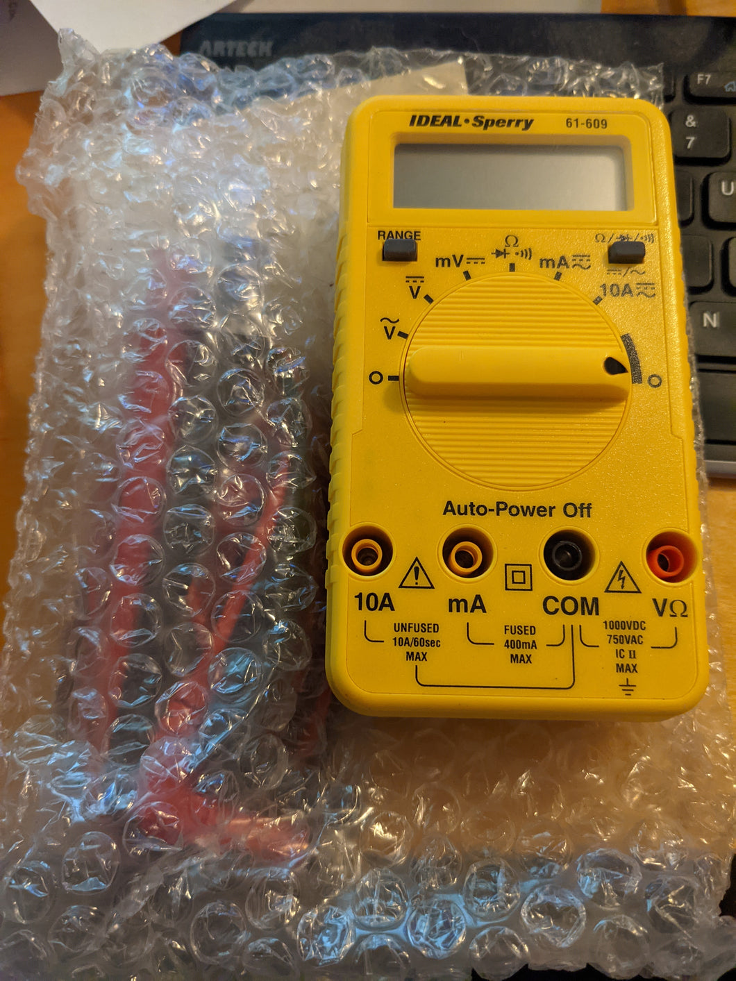 Sperry Digital multimeter with probes